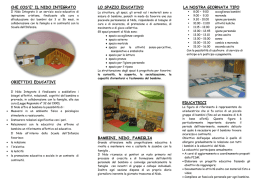 Opuscolo informativo - Scuole Infanzia Brendola