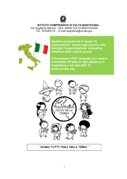 Presentazione scuola Italiano