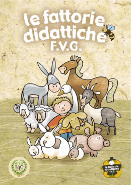Opuscolo `le fattorie didattiche F.V.G.`
