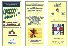 Opuscolo - Ufficio Scolastico Regionale per l`Umbria
