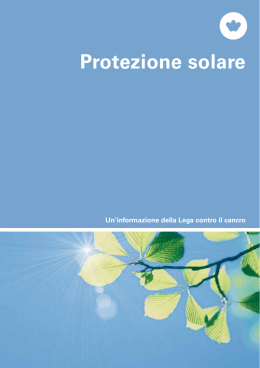 XXXXX Protezione solare