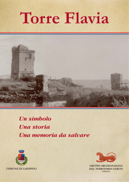opuscolo - Gruppo Archeologico del Territorio Cerite
