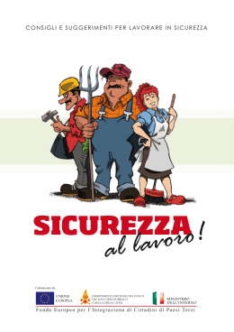 Opuscolo sulla sicurezza in azienda in italiano