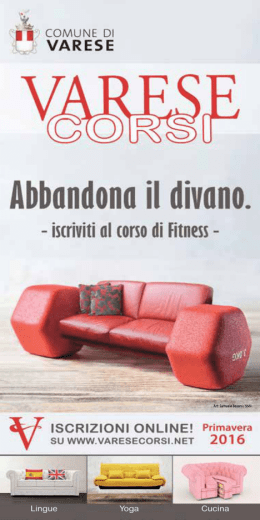 Opuscolo pdf - Varesecorsi