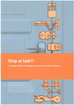 Stop ai ladri