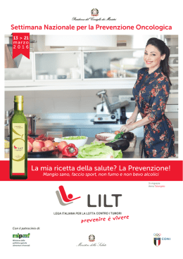 opuscolo - Lega Italiana per la Lotta contro i Tumori