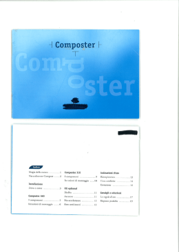 Opuscolo compostaggio domestico