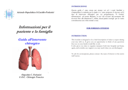 Opuscolo in stile classico - Azienda Ospedaliera S.Camillo