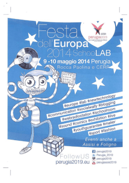 Opuscolo dell`evento (PDF 1,8Mb) - Ufficio Scolastico Regionale per