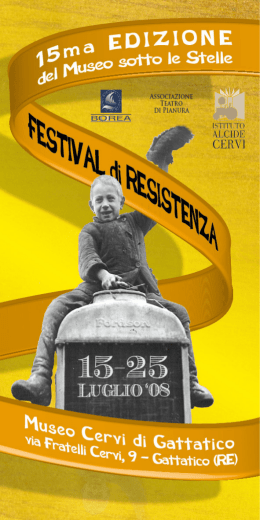 bassa opuscolo.indd - Istituto Alcide Cervi