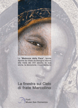 Opuscolo Madonna della Pace - Provincia San Domenico in Italia