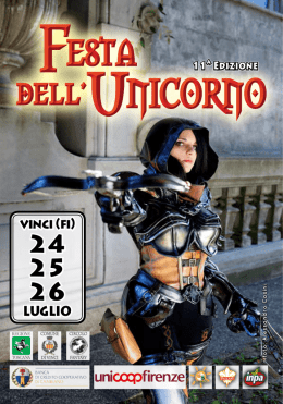 Scarica la brochure - Festa dell`Unicorno
