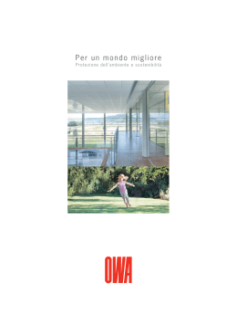 Per un mondo migliore