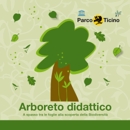 Brochure Arboreto Didattico