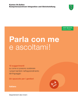 Parla con me e ascoltami!