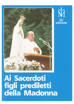 Opuscolo - Devozioni