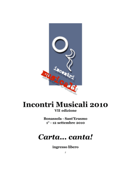 Opuscolo Incontri 2010.cwk
