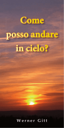 Come posso andare in cielo?