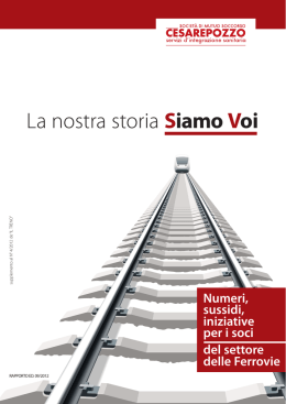 La nostra storia Siamo Voi