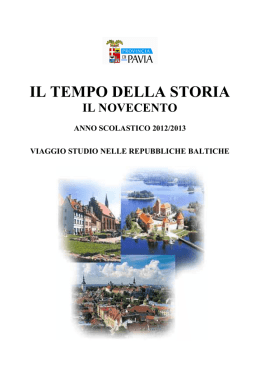 IL TEMPO DELLA STORIA