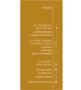 opuscolo dei festeggiamenti SACRA 2012