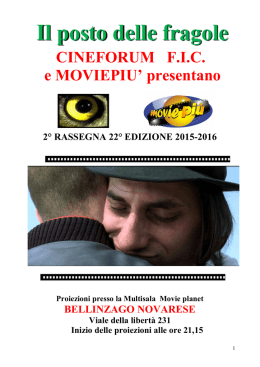 opuscolo 1 rassegna 2016 22 edizione