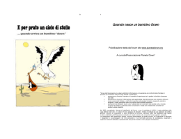 Quando nasce un bambino Down