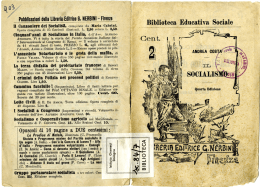 Il socialismo