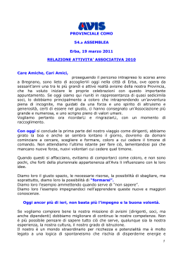 Accedi alla Relazione Associativa