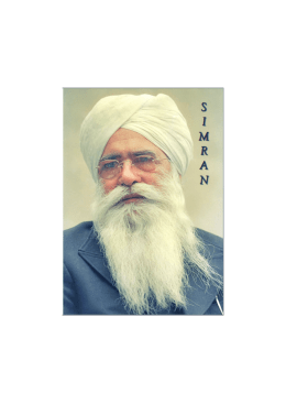 Simran  - Sant Sadhu Ram