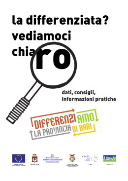 DIFFERENZIAMO opuscolo nuovo