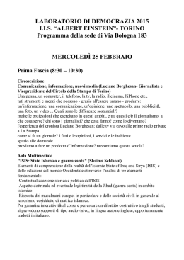 LABORATORIO DI DEMOCRAZIA 2015 IIS &ldquo;ALBERT