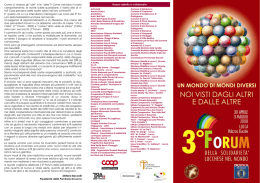 opuscolo programma forumn.lazzarini