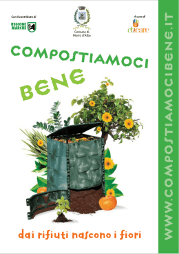 Scarica l`opuscolo - Compostiamoci Bene