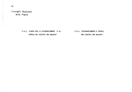 Consiglio Rcgionalc - Consiglio Regionale della Puglia