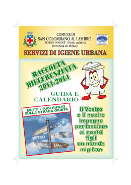 OPUSCOLO 2011 PM7 BK - San Colombano al Lambro