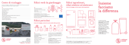 La versione italiana della brochure