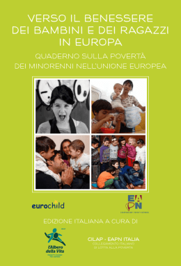 verso il benessere dei bambini e dei ragazzi in europa