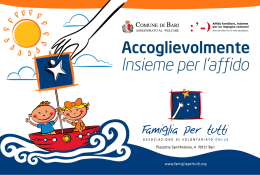 Scarica l`opuscolo informativo - Associazione Famiglia per Tutti