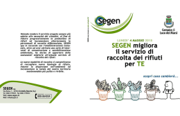 Opuscolo informativo