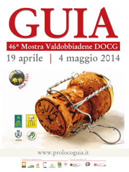 opuscolo guia doppio - Primavera del Prosecco