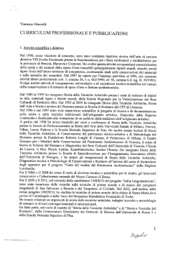 CV - Università degli Studi di Verona