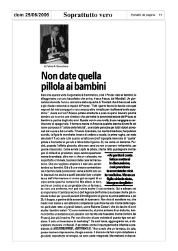 Soprattutto vero