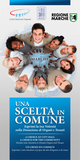 scelta comune - Regione Marche