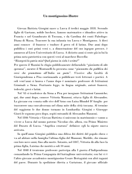 scarica qui notizie su Giovanni Battista Giorgini ed una nota