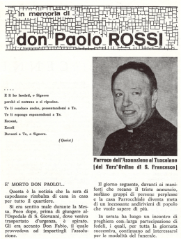 In memoria di Don Paolo - Parrocchia Assunzione di Maria