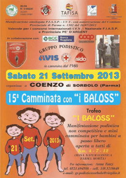 le 2 pagine del volantino