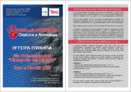 offerta didattica - Associazione ORME