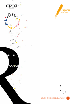 opuscoli secondarie I grado