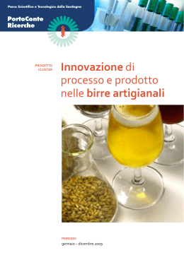 Brochure Innovazione di processo e prodotto nelle birre artigianali